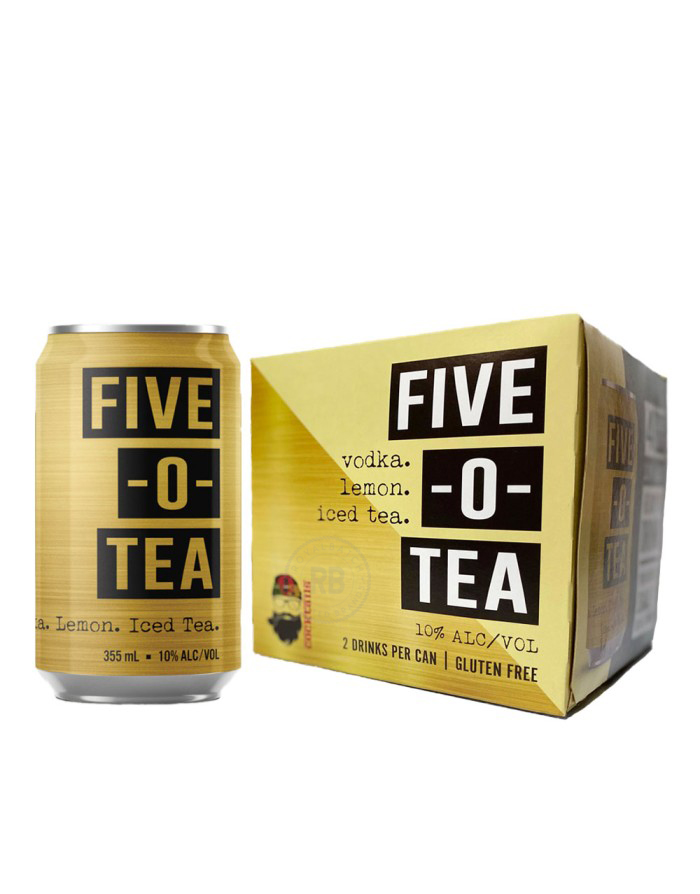 503 Canned Cocktails Five-0-Tea 4 Pack x 12oz