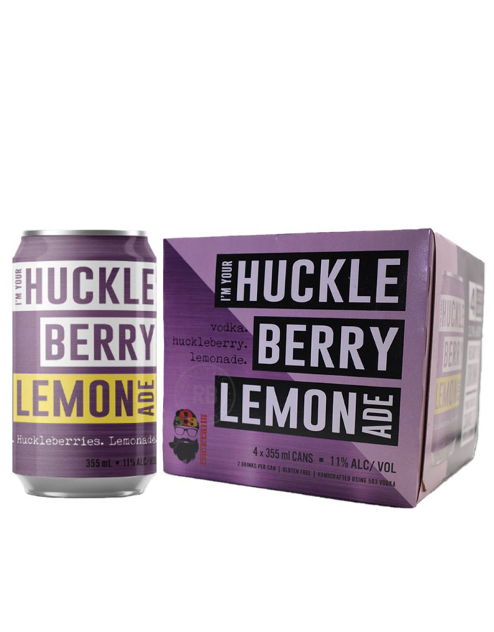 503 Canned Cocktails Huckleberry Lemonade 4 Pack x 12oz