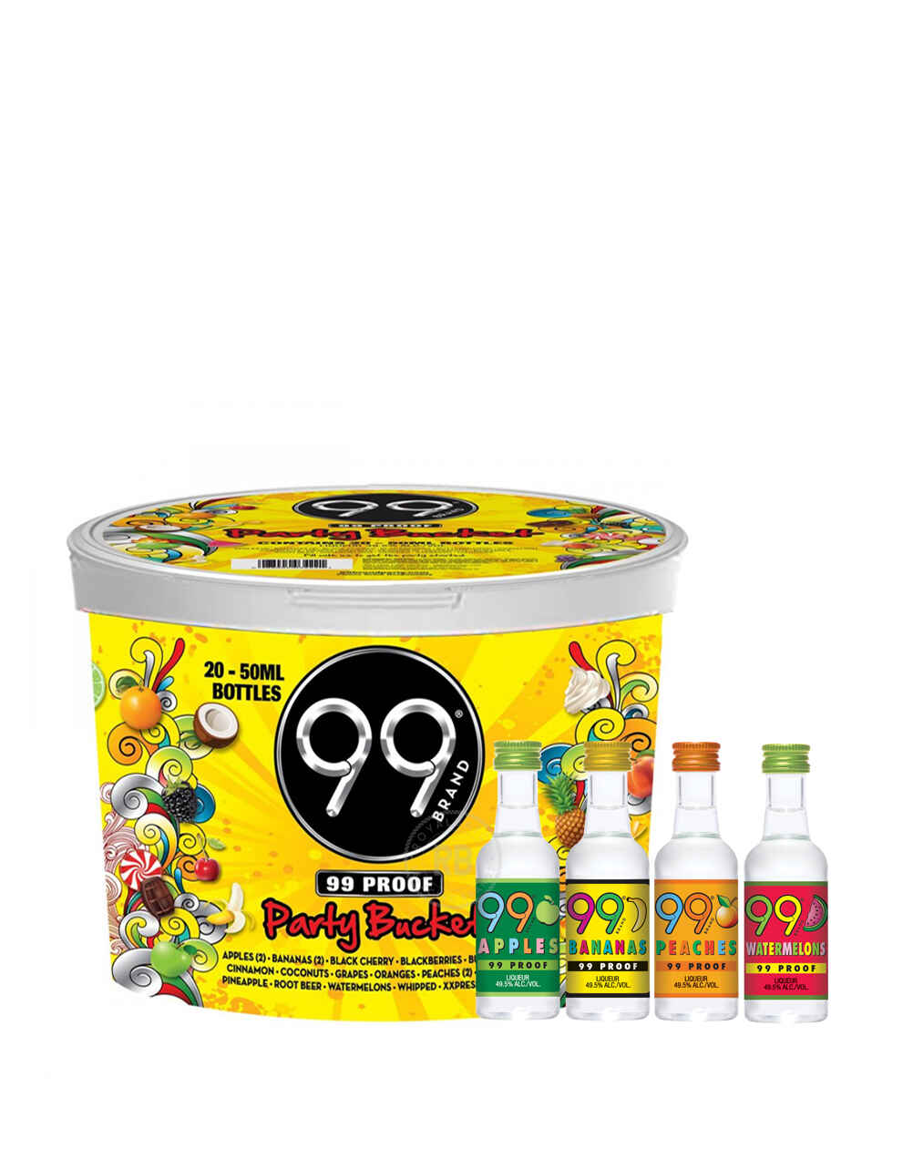 99 Brand Party Bucket (25 Pack) x 50ml