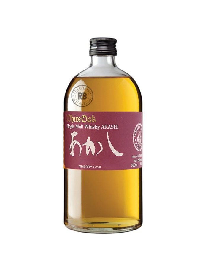 Akashi White Oak Sherry Cask Single Malt Japanese Whisky