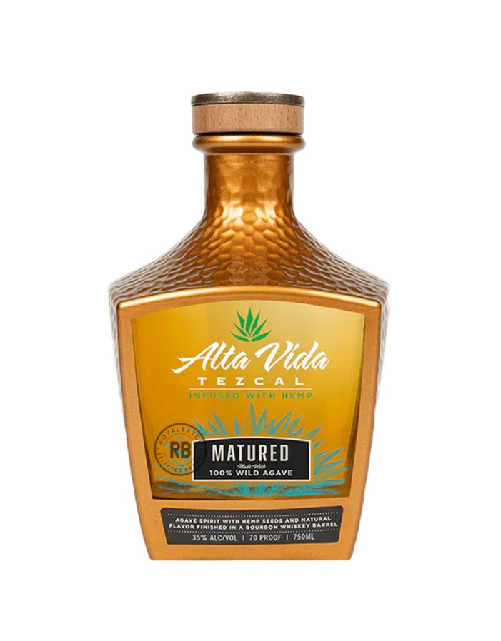 Alta Vida Tezcal Matured Agave Spirit Infused with Hemp