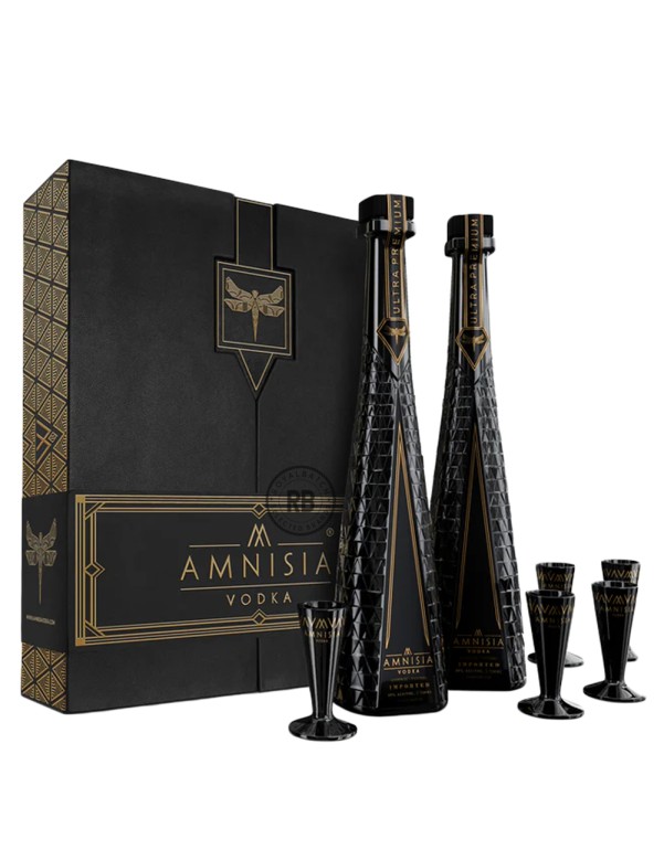 Amnisia Handcrafted Vodka Gift Set
