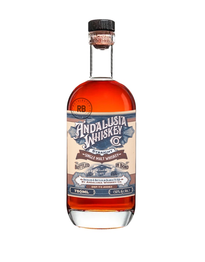 Andalusia Whiskey Co. Bottled in Bond Texas Single Malt Whiskey