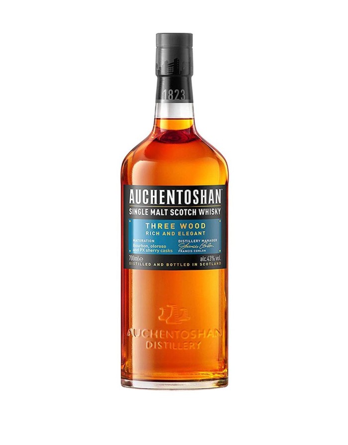 Auchentoshan Three Wood Lowland Single Malt Scotch Whisky