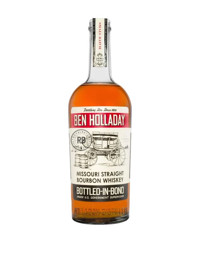 Ben Holladay 1856 Bottled in Bond 6 Year Old Missouri Straight Bourbon Whiskey