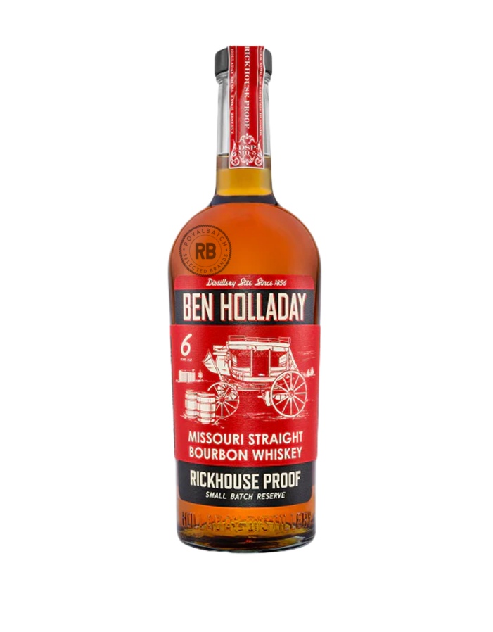Ben Holladay 1856 Rickhouse Proof 6 Year Old Small Batch Reserve Missouri Straight Bourbon Whiskey