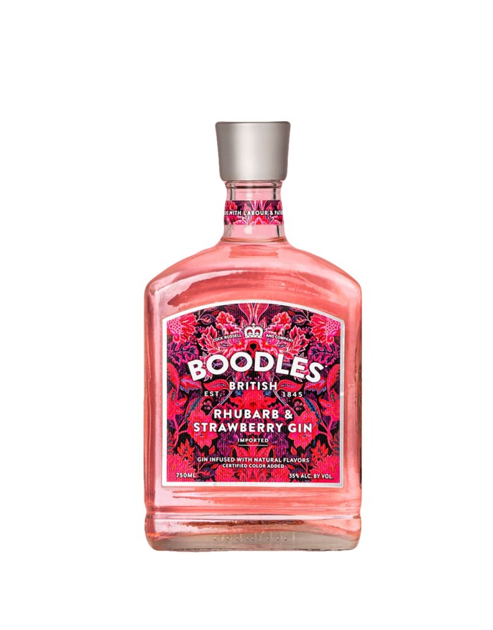 Boodles Rhubarb & Strawberry Gin