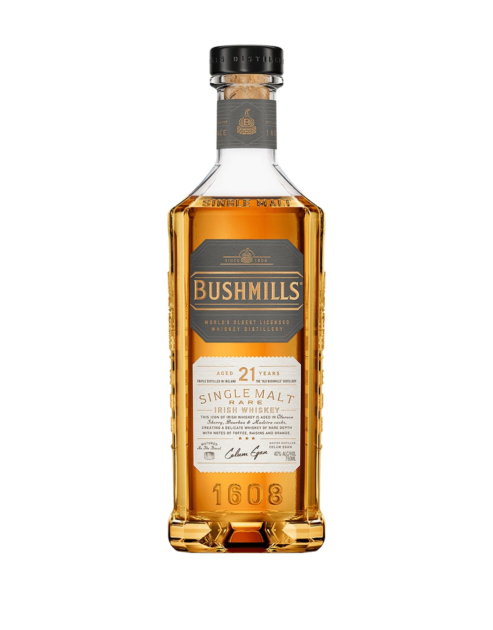 Bushmills 21 Year Old Single Malt Irish Whiskey