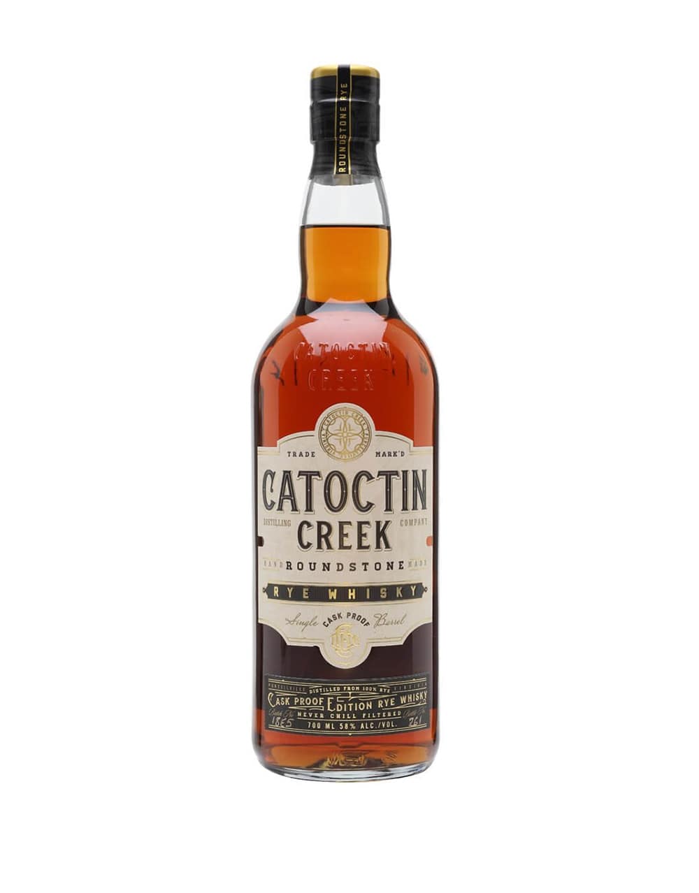 Catoctin Creek Single Barrel Roundstone Rye Whisky