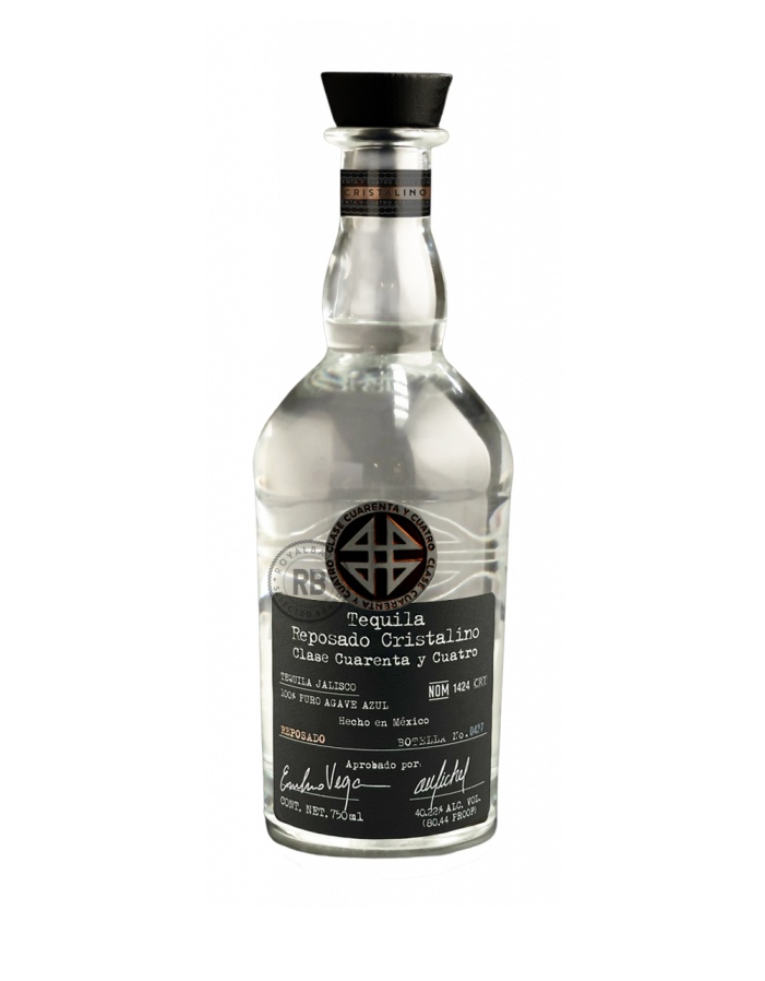 Clase Cuarenta Y Cuatro Reposado Cristalino Tequila