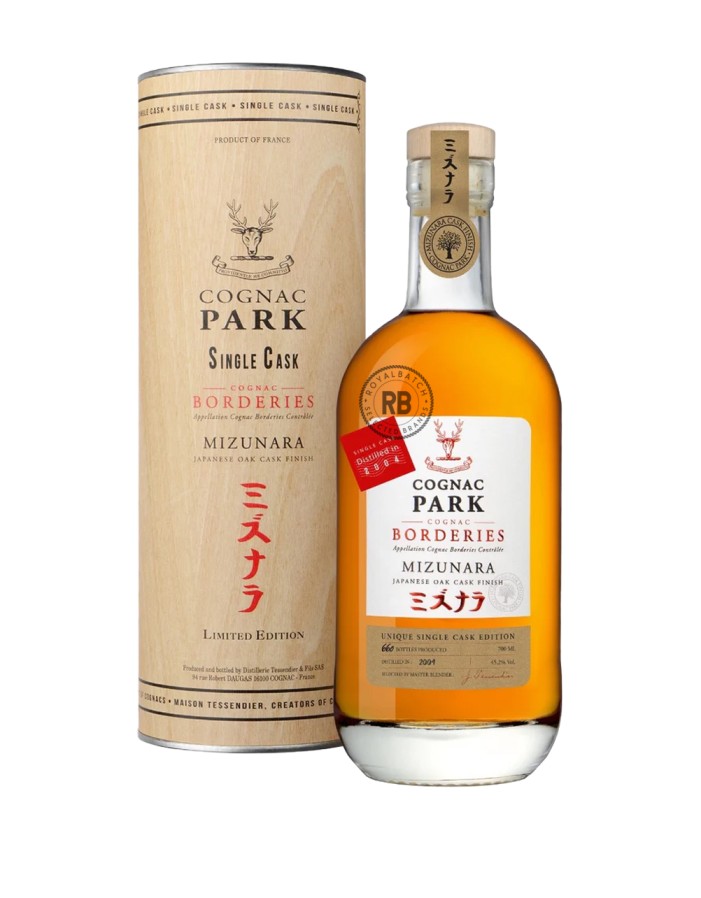 Cognac Park Borderies Single Cask Mizunara Oak Cask France