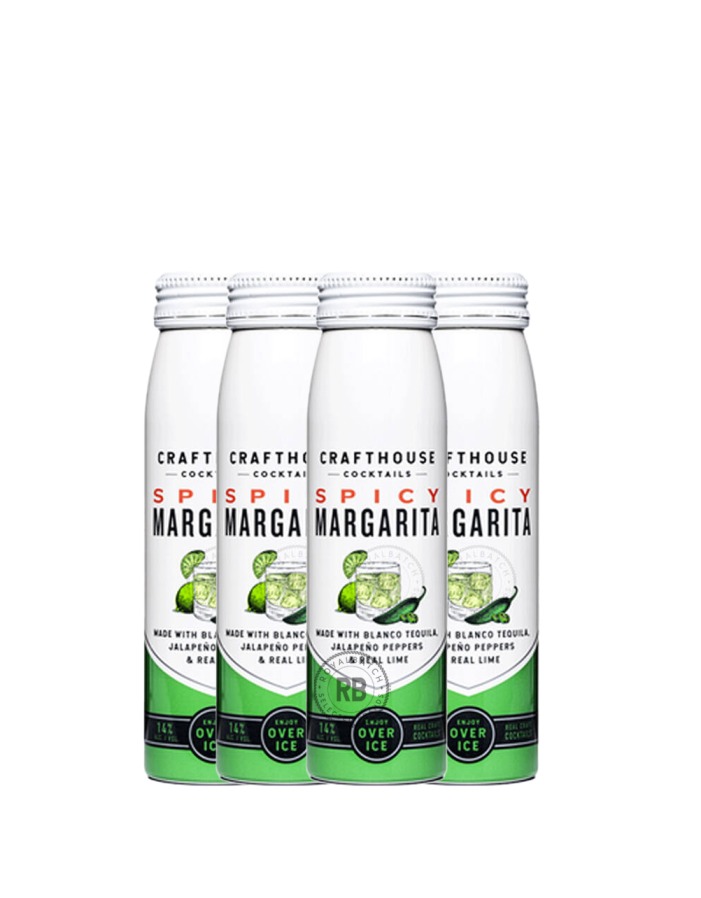 Crafthouse Cocktails Spicy Margarita (4 Pack) x 200ml