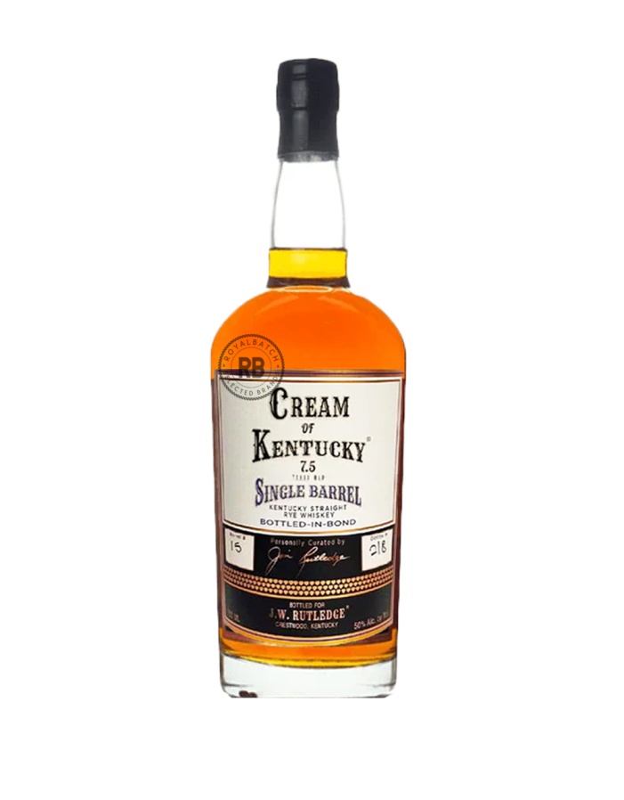Cream of Kentucky Single Barrel 7.5 Year Old Kentucky Straight Rye Whiskey