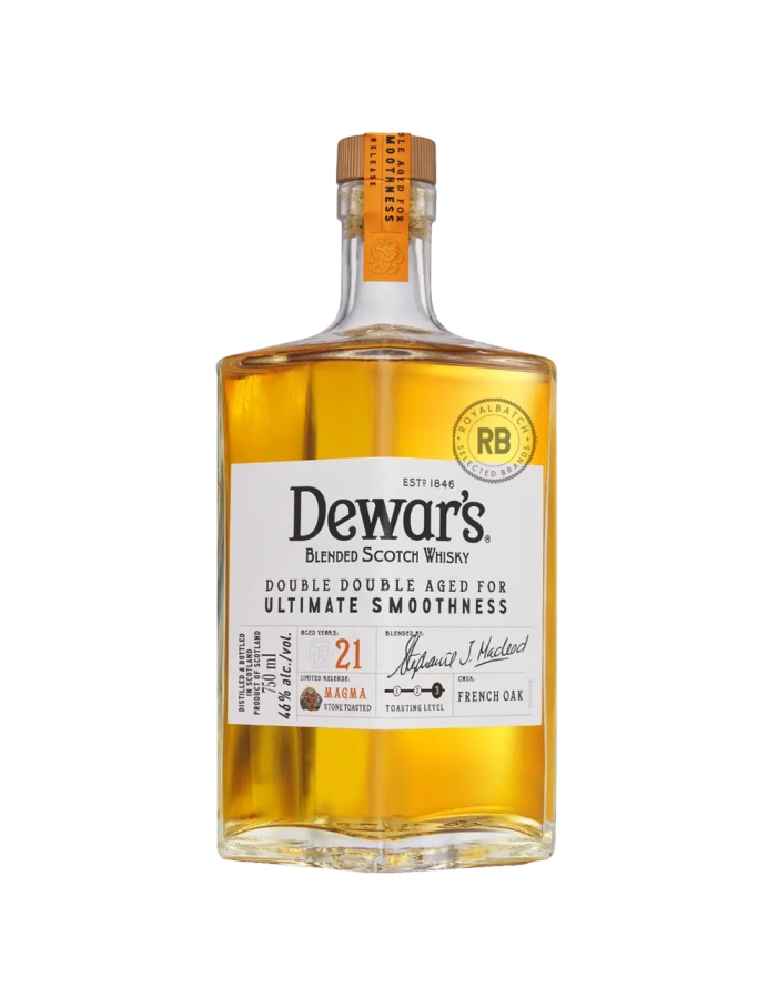 Dewar's Double Double 21 Year Old 'Magma Stone Toasted' French Oak Scotch Whisky