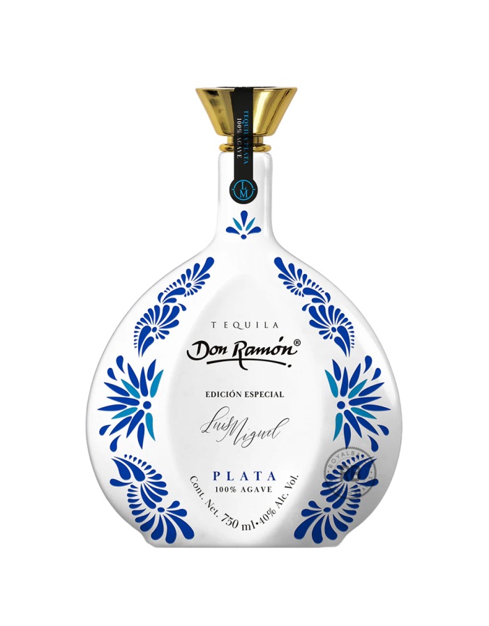 Don Ramon Luis Miguel Edition Ceramica Plata Tequila