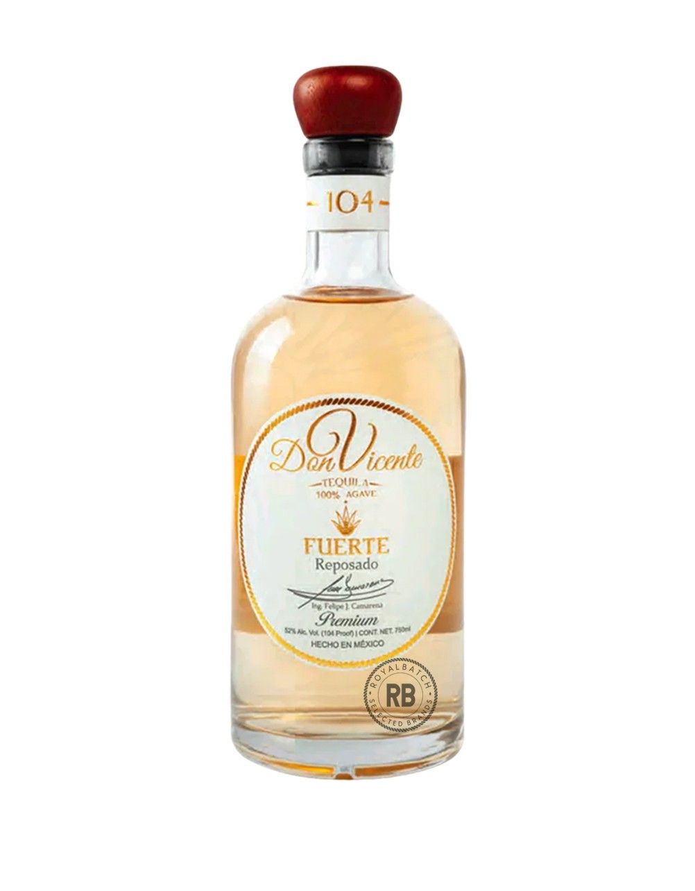 Don Vicente Fuerte Reposado Tequila
