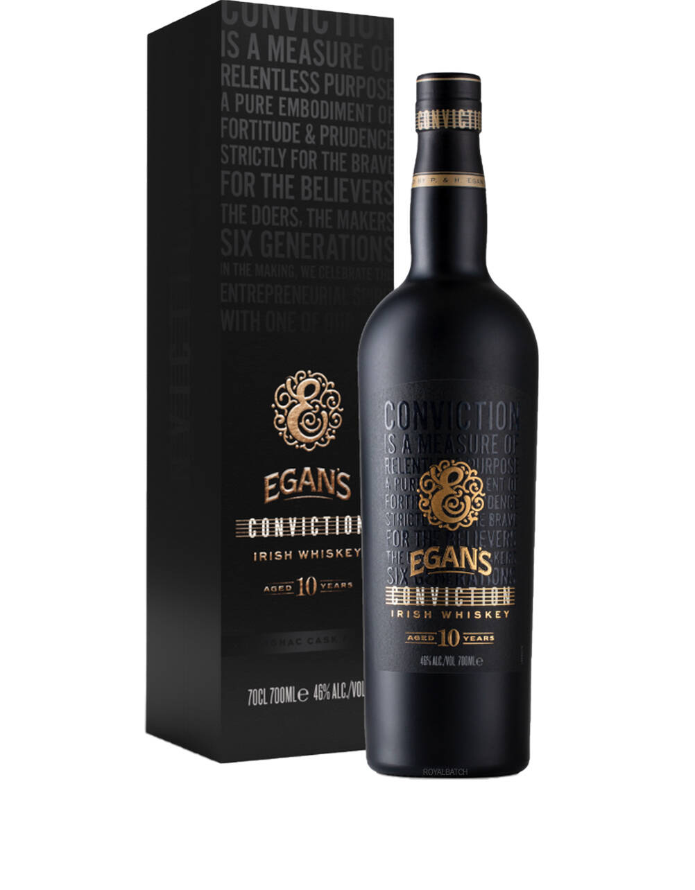 Egans Conviction 10 Year Old Irish Whiskey