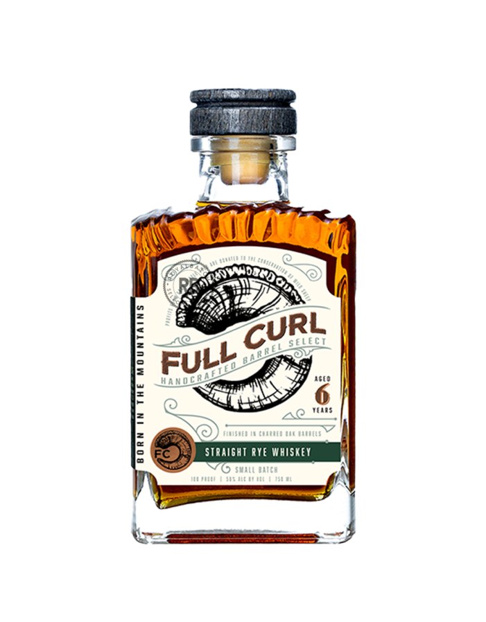 Full Curl 6 Year Old Straight Rye Whiskey