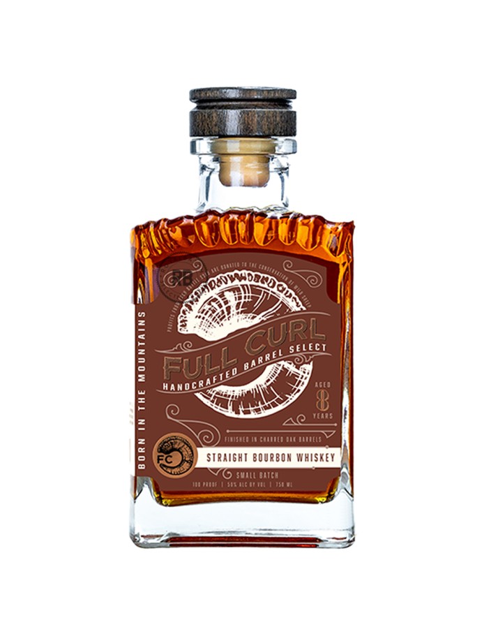 Full Curl 8 Year Old Straight Bourbon Whiskey