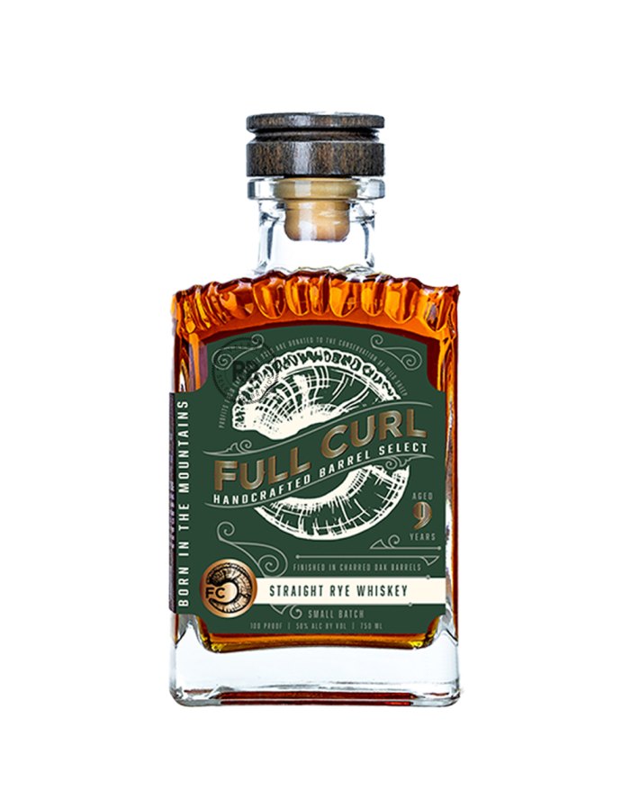 Full Curl 9 Year Old Straight Rye Whiskey