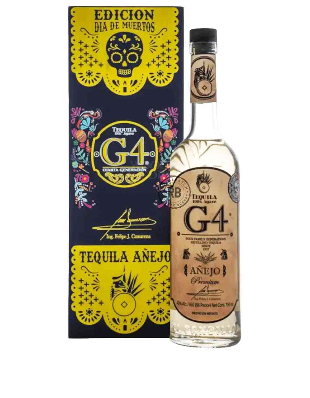 G4 Tequila Añejo de Madera Día de Muertos 2025 Release