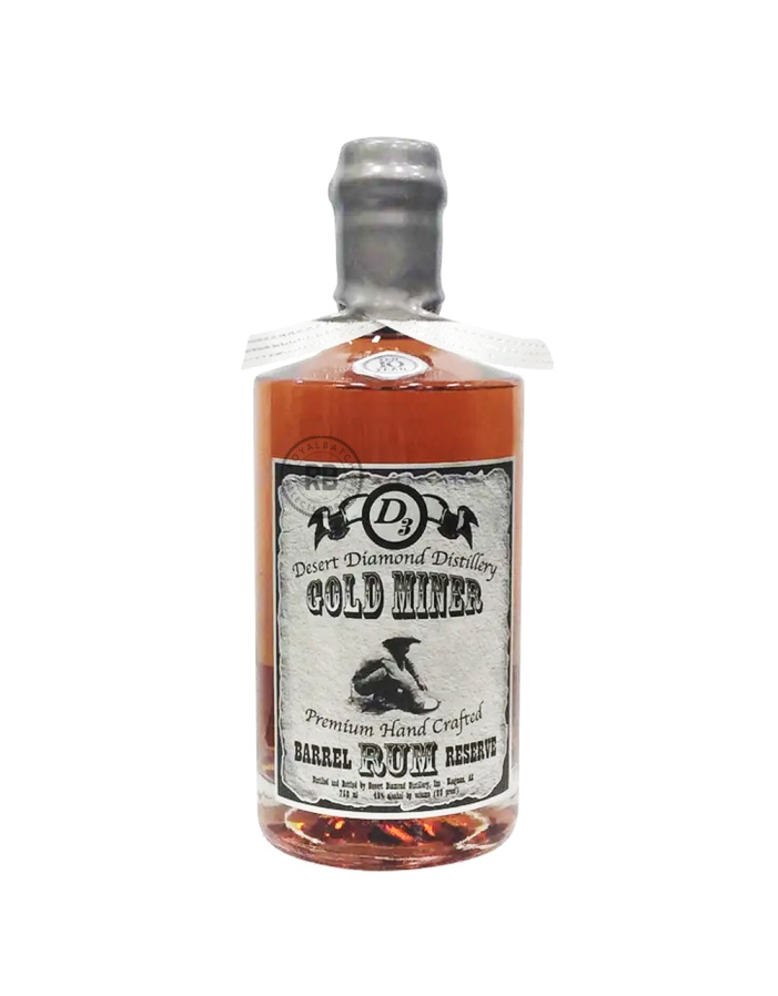 Gold Miner Desert Diamond Distillery 10 Year Old Reserve Rum