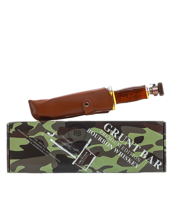 Grunt Bar Bourbon Whiskey Premium Edition 375ml