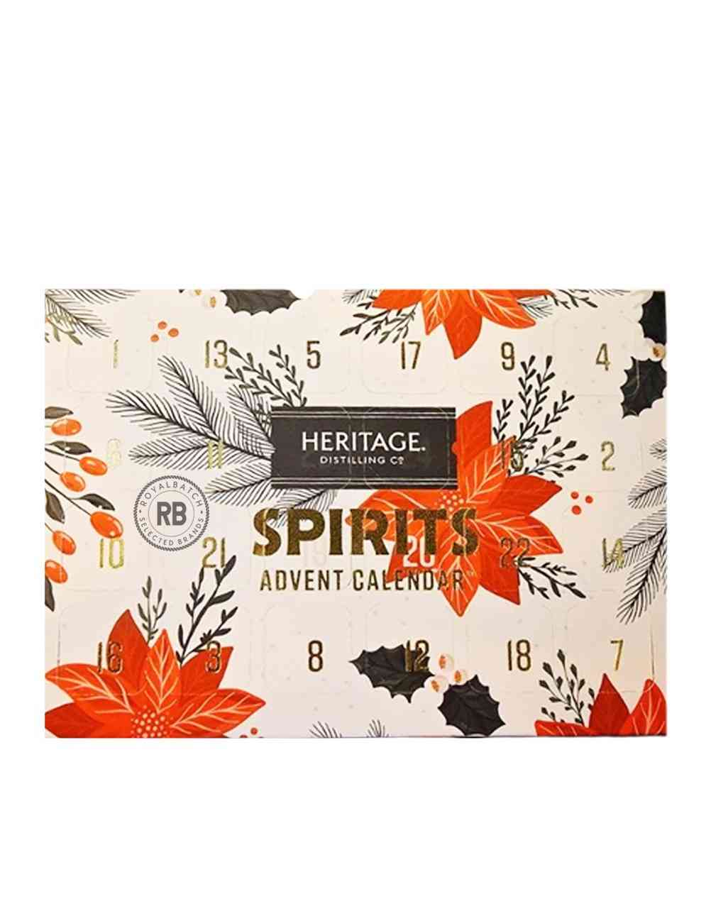 Heritage Spirits 2026 Advent Calendar Various Spirits 24 Pack x 50ml