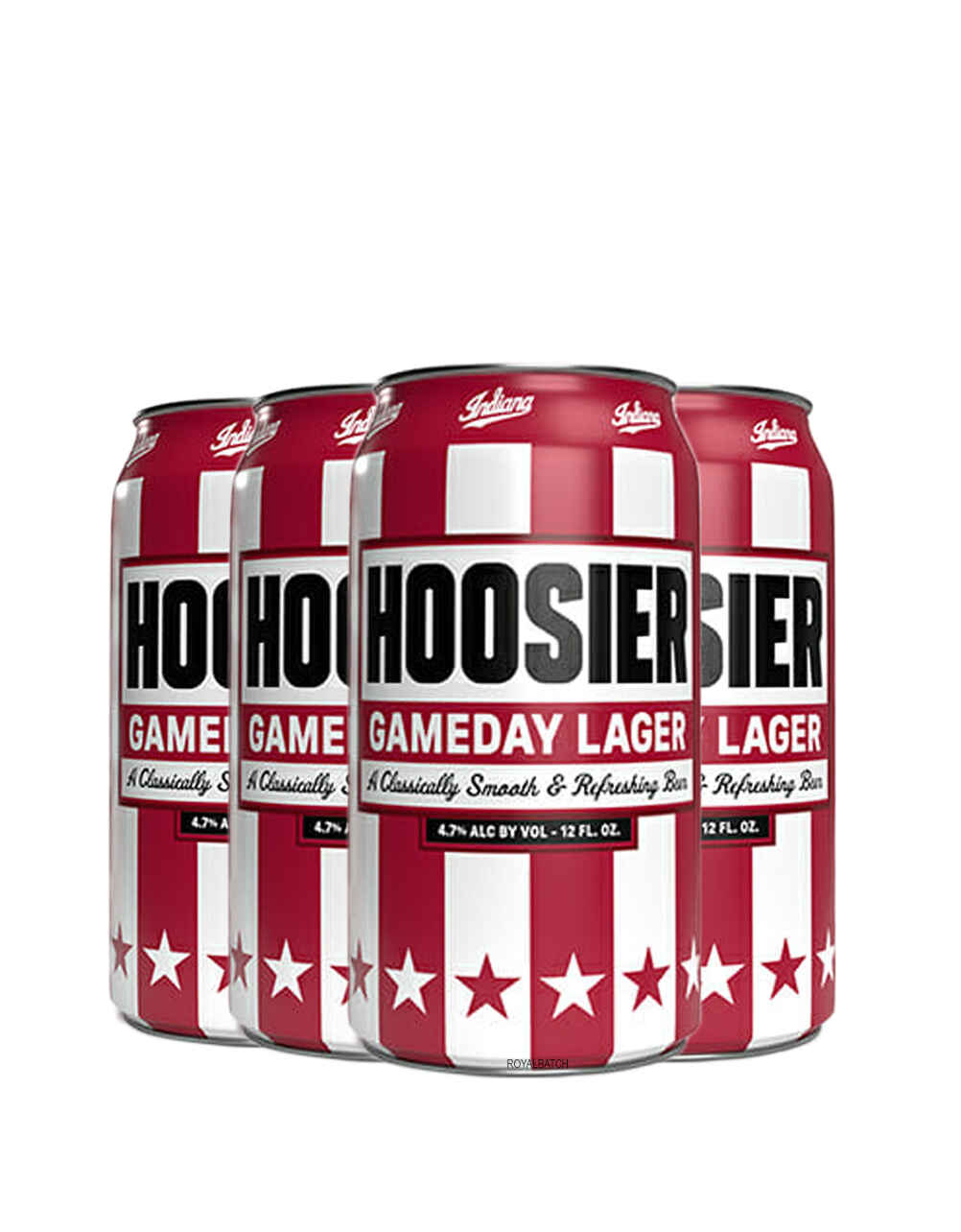 Indiana Hoosier Gameday Lager Cocktail (4 Pack) x 473ml