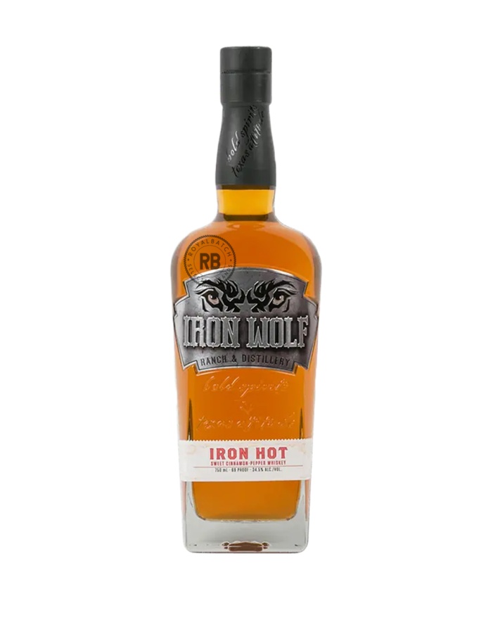 Iron Wolf Iron Hot Sweet Cinnamon Pepper Flavored Whiskey