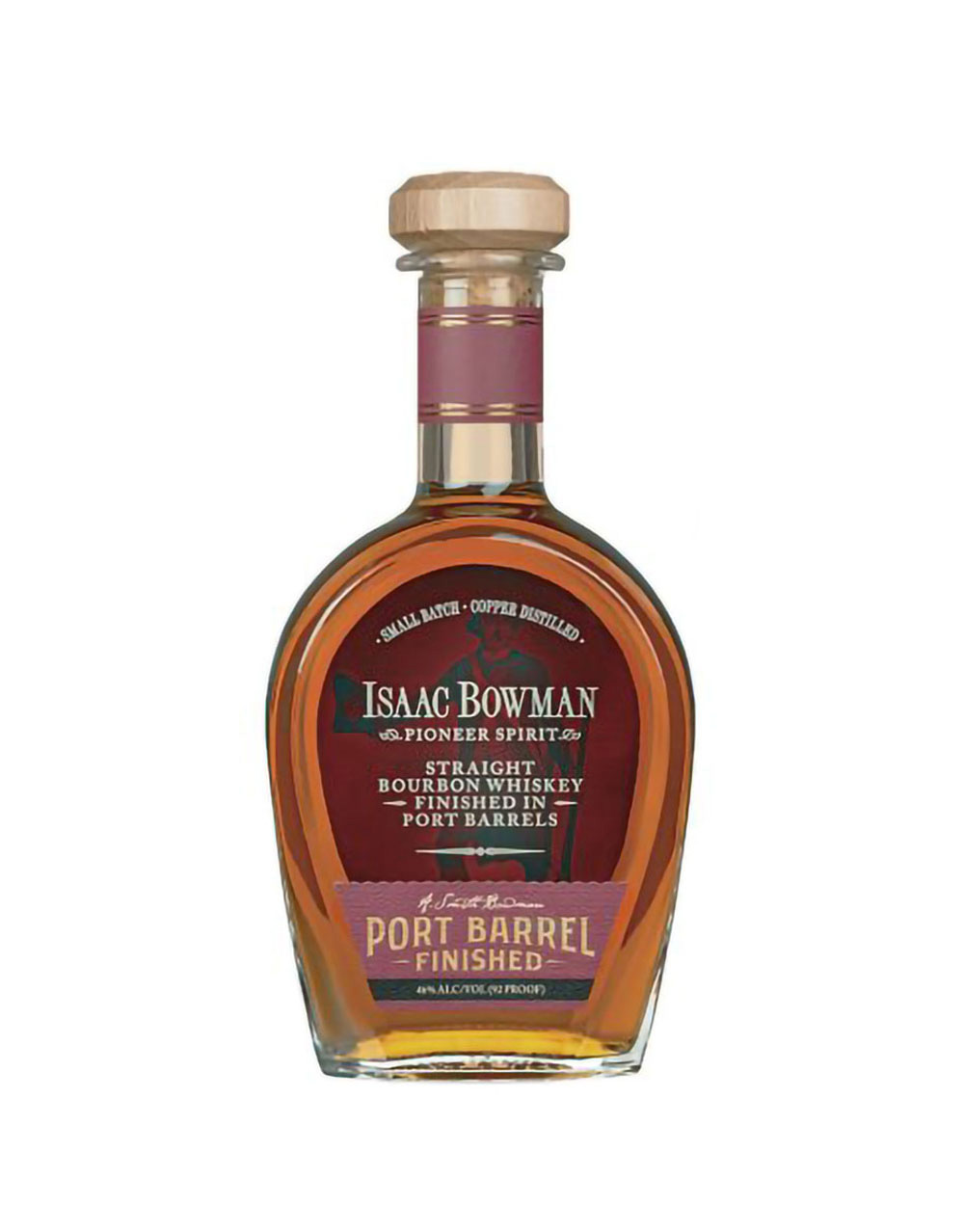 Isaac Bowman Port Barrel Finished Bourbon Straight Bourbon Whiskey