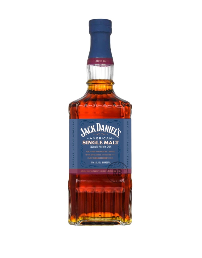 Jack Daniel's American Single Malt Oloroso Sherry Cask Tennessee Whiskey 1L