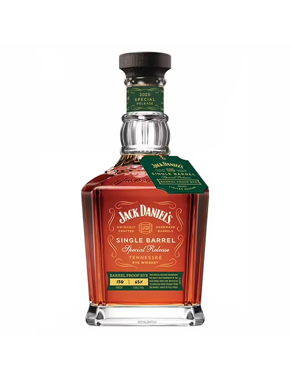 Jack Daniel’s Single Barrel Barrel Proof 2020 Special Release Rye Whiskey