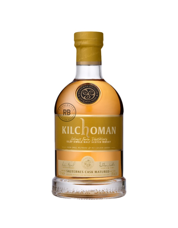 Kilchoman Sauternes Cask Matured Islay Single Malt Scotch Whisky 2024 Release