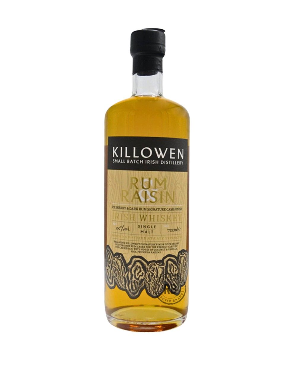 Killowen Rum & Raisin Single Malt Irish Whiskey
