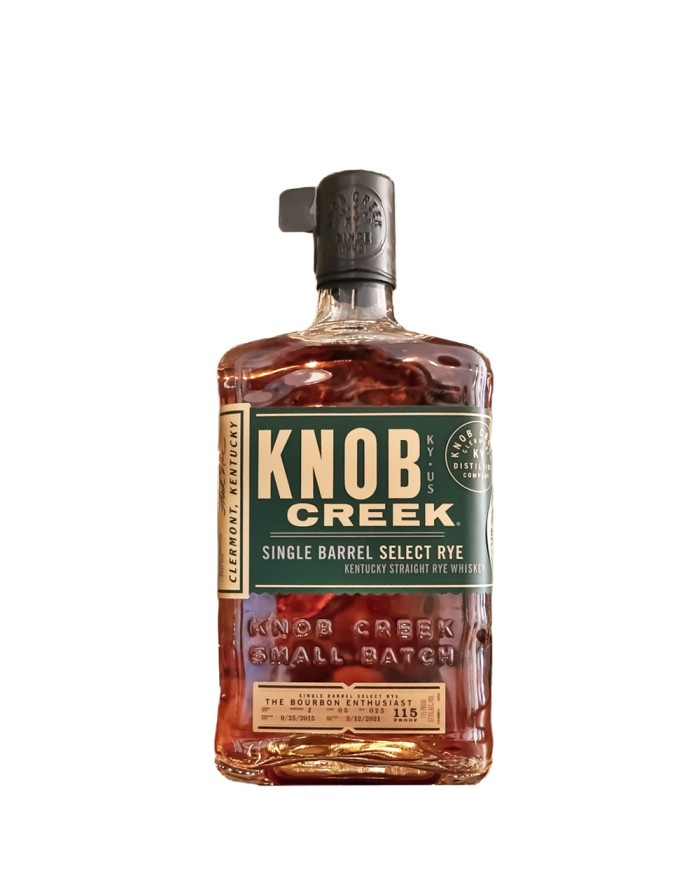 Knob Creek Private Select Rye Grandma's Apple Pie Whiskey