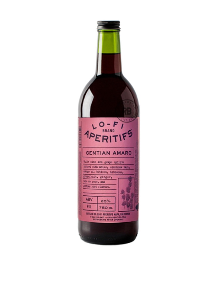 Lo‑Fi Brand Aperitifs Gentian Amaro