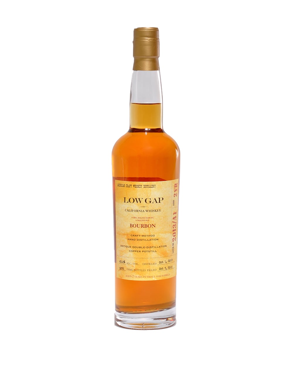 Low Gap Bourbon Whiskey