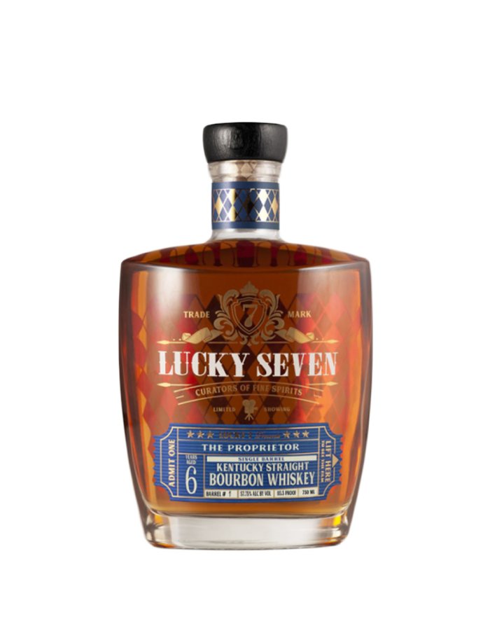 Lucky Seven The Proprietor Single Barrel 6 Year Old Bourbon Whiskey Barrel #53