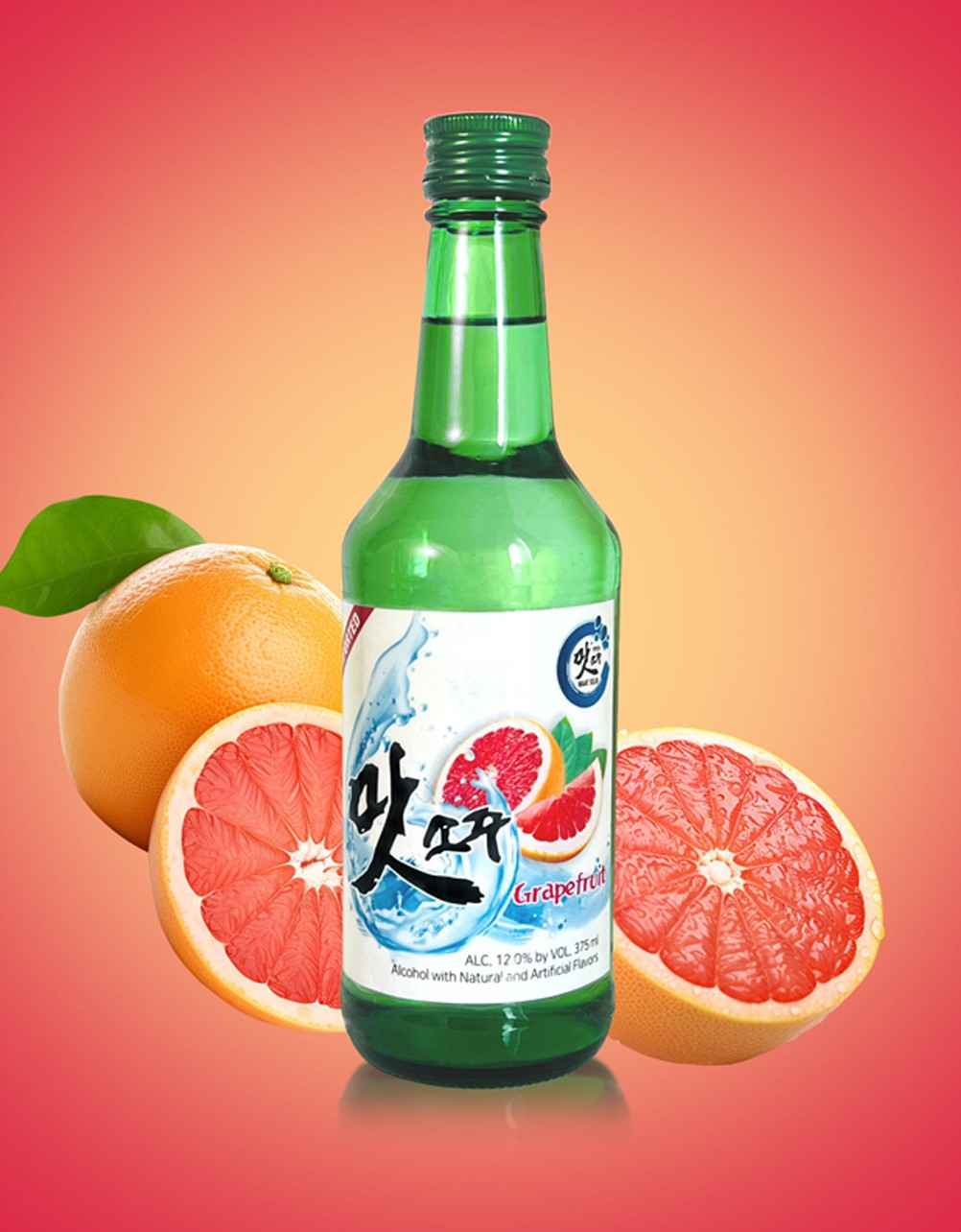 Maat Grapefruit Flavored Soju 375ml