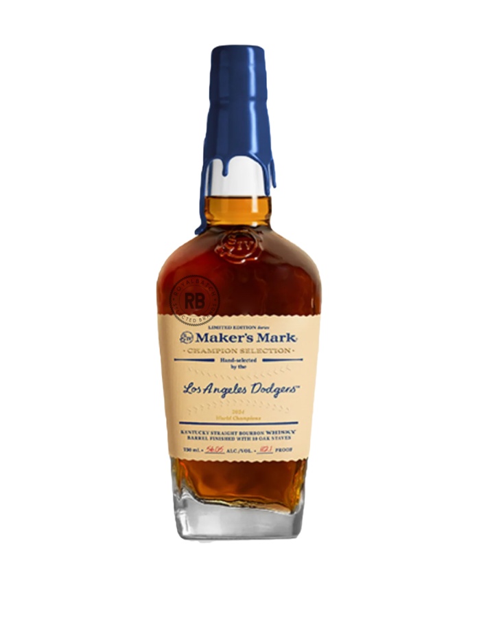 Maker’s Mark Champion Selection Los Angeles Dodgers Straight Bourbon Whiskey 2024 Release