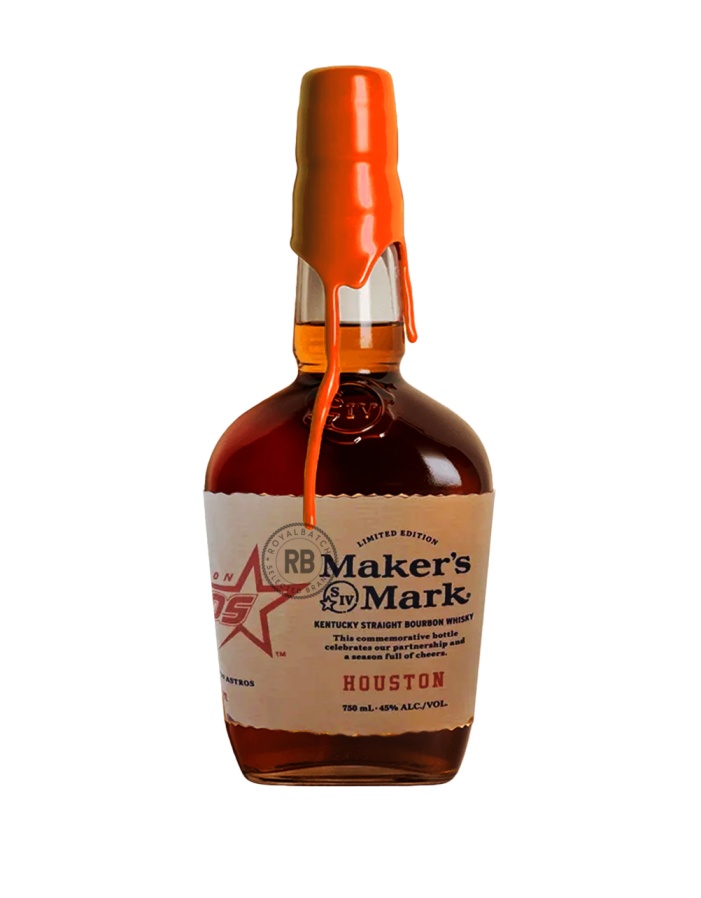 Maker's Mark Houston Astros Straight Bourbon Whiskey