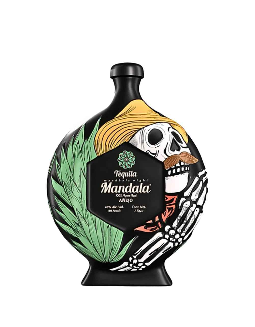 Mandala Tequila Anejo Dia De Los Muertos 'Life After Death' 2025 Limited Edition 1L