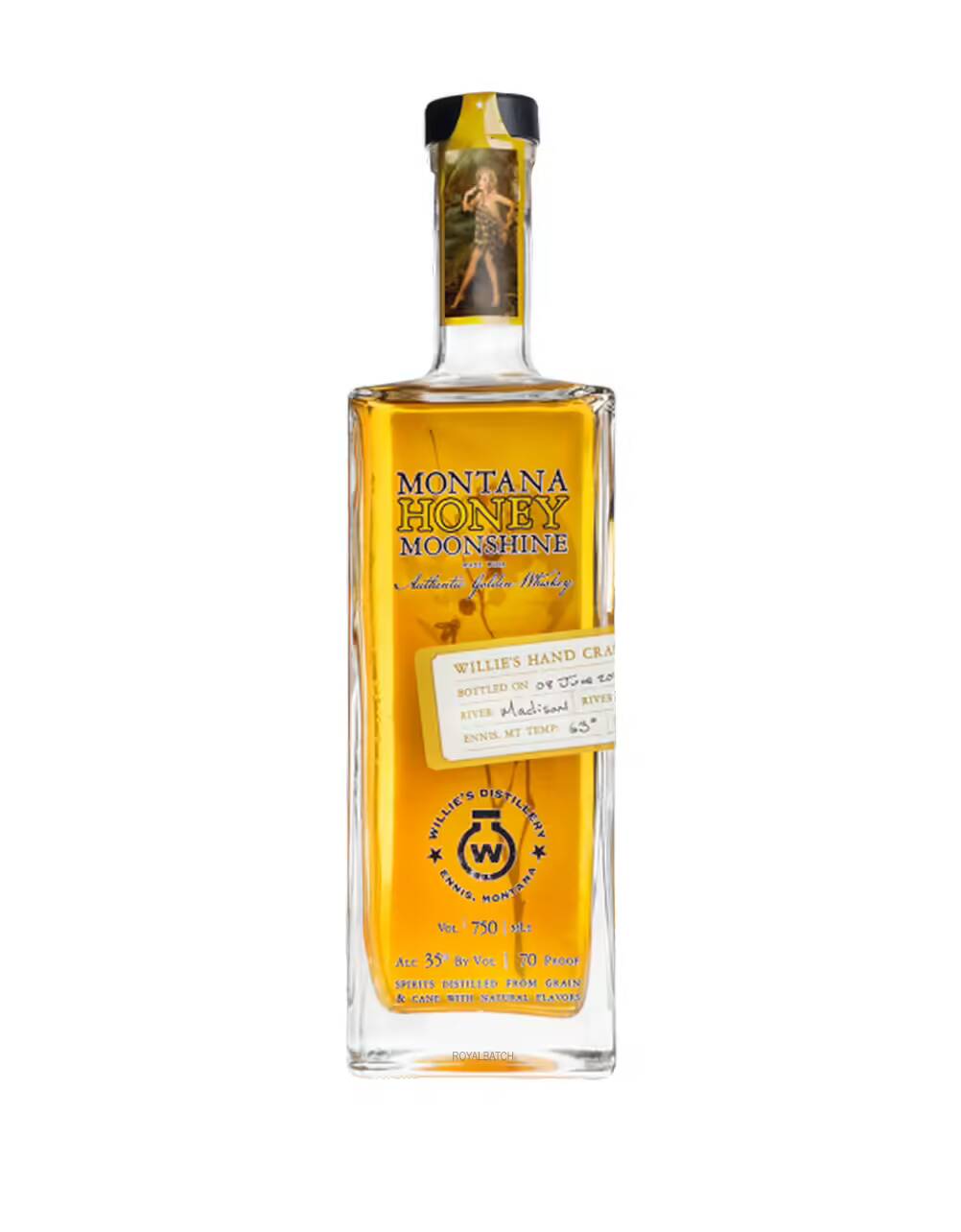 Willie's Distillery Montana Honey Moonshine