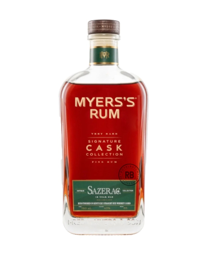 Myers’s Signature Cask Sazerac Rye 18 Year Old Finished Rum