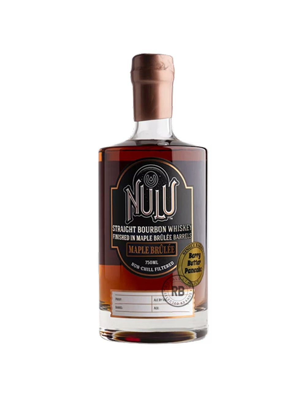 Nulu Single Barrel 7 Year Maple Brulee Berry Butter Pancake Kentucky Straight Bourbon Whiskey