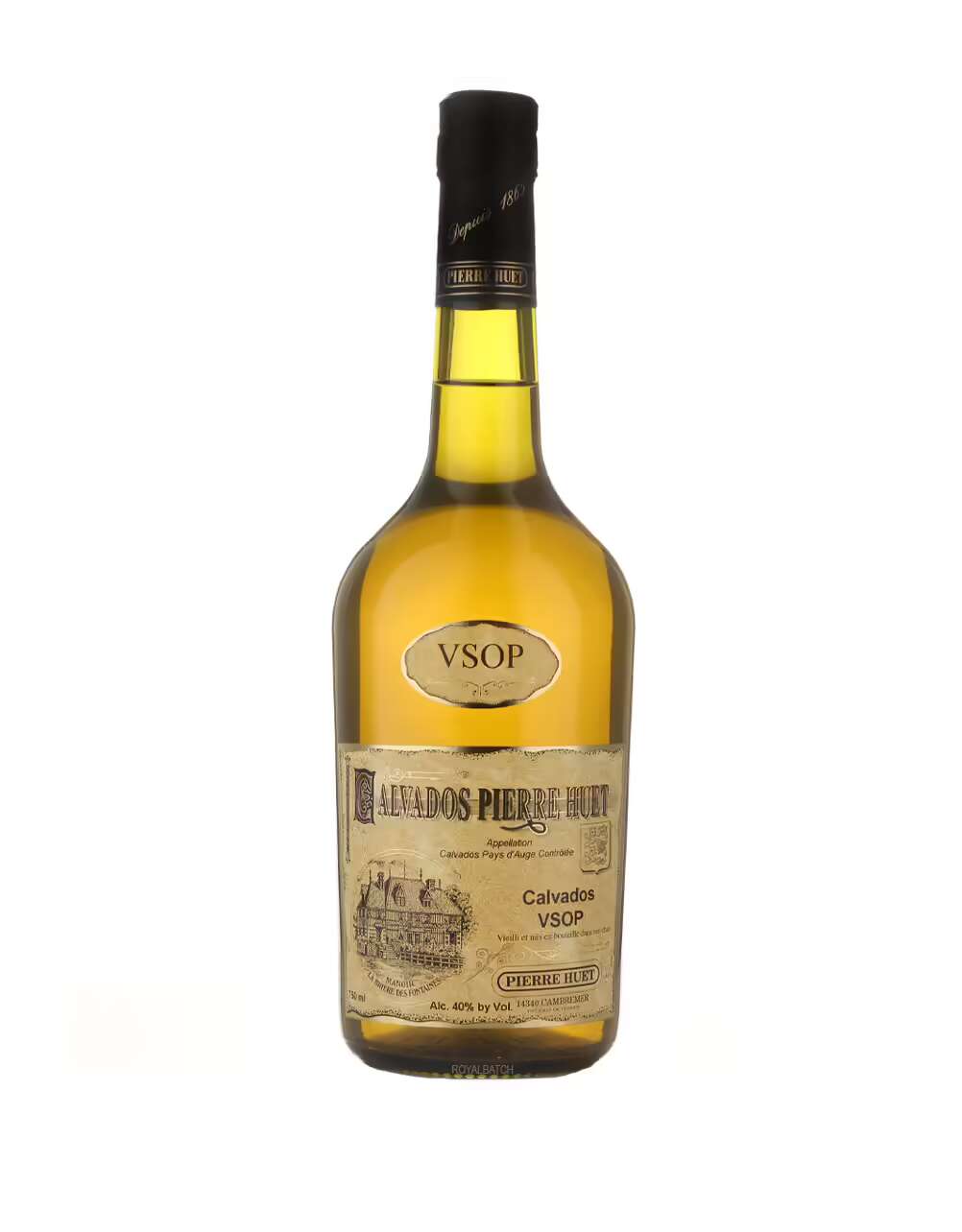 Pierre Huet Calvados AOC Pays D’Auge VSOP Brandy