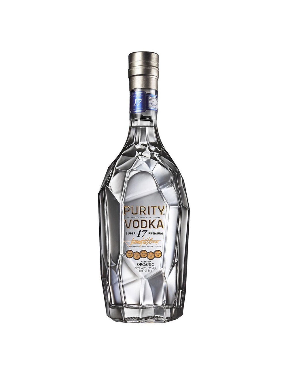 Purity Super 17 Premium Organic Vodka