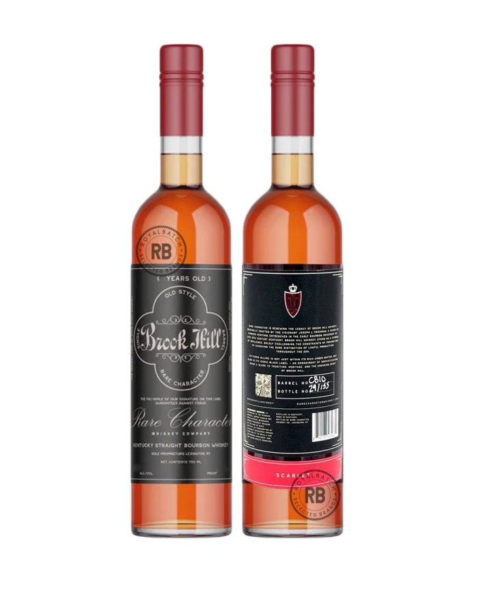 Rare Character Brook Hill 'Scarlet' 9 Year Old Kentucky Straight Bourbon Whiskey Barrel No. CB10