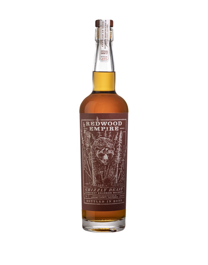 Redwood Empire Girzzly Beast Bottled in Bond Straight Bourbon Whiskey